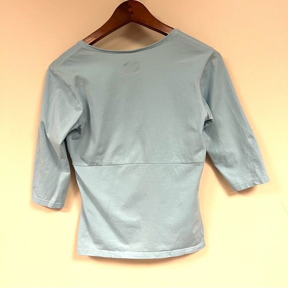 Columbia titanium v neck wrap top size L - Picture 3 of 5